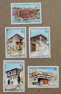 Turkey 1978 Turkish Houses, MNH. Scott 2104-2108, CV $4.00