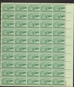 US #1019 Mint Sheet Washington Territory president