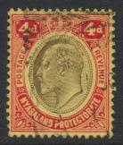 Nyasaland Protectorate  SG 76  SC# 5   Used   see details 