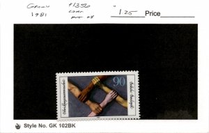 Germany, Postage Stamp, #1356 Mint NH, 1981 Third World (AB)