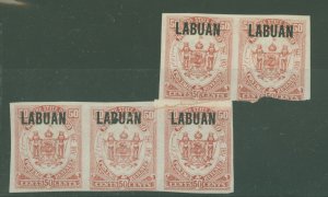 Labuan #64a  Multiple