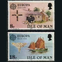 ISLE OF MAN 1981 - Scott# 191-2 Europa Set of 2 NH