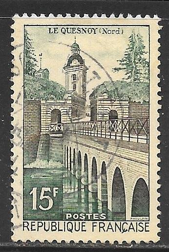 France 837: 15f Le Quesnoy, used, F-VF