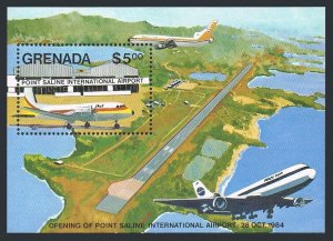 Grenada 1269,MNH.Michel 1361 Bl.139. Point Saline International Airport,1985.