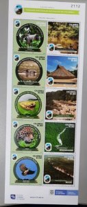 RA) 2020, COLOMBIA, V SERIE, FLORA AND FAUNA, MNH, NATIONAL NATURAL PARKS