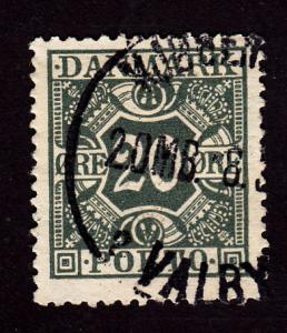 Denmark J18 Postal Due 1930