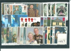 GB 1997 Complete Commemorative Collection - Year Set - GREAT BUY on  M/N/H