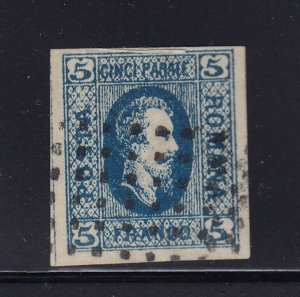 Romania Scott # 23 VF used neat cancel with nice color scv $ 275 ! see pic !