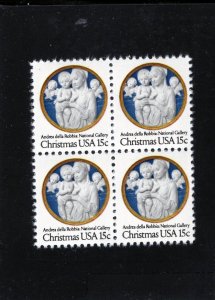 1768 Christmas, MNH blk/4