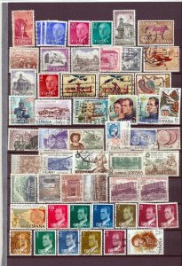 SPAIN Mid Used Collection (Aprx 200 Items) (Igm 1220