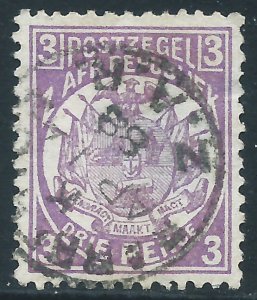 Transvaal, Sc #128, 3d Used