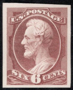 US #208 P4 SUPERB proof on cardboard, a SELECT PROOF!