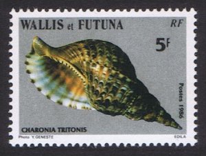 Wallis and Futuna Sea Shells 5f 'Charonia Tritonis' 1986 MNH SC#334 SG#482