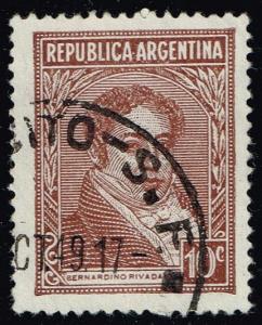 Argentina #431 Bernardino Rivadavia; Used (0.25)