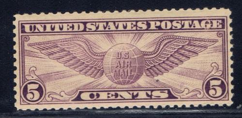 U.S.C12 Hinged 1930 airmail issue