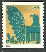 US Cat # 3795, Eagle, Coil, Used*