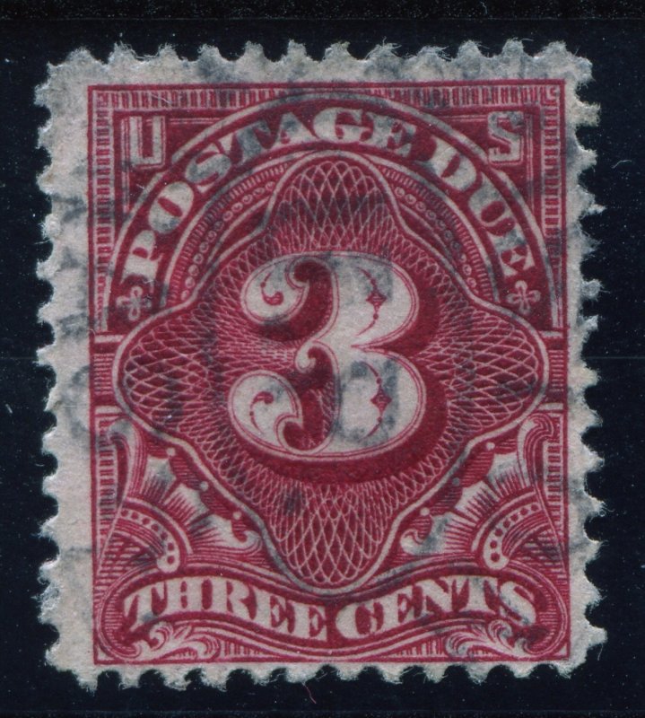 SCOTT #J33 - F/VF - Used - Handstamp Cancel - Beautiful Sound Stamp