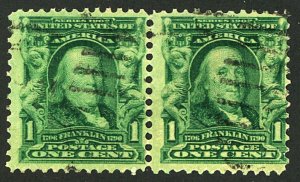 U.S. #300 USED PAIR
