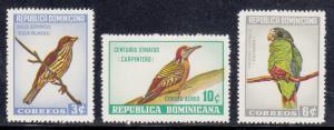 Dominican Republic Scott #596-597 & C134 MH