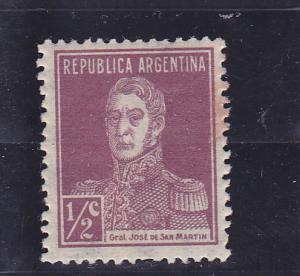 Argentina  Scott#  362  MH