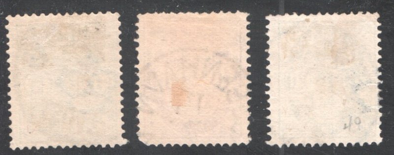 Denmark #38-40  Used, VF,  CV $11.00  ... 1671157/11