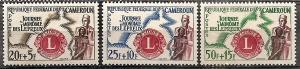 Cameroun B33-35 MNH 1962 Leprosy Relief Work