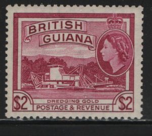 BRITISH GUIANA,  266  MINT HINGED