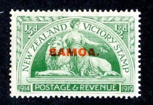 1920 Samoa Sc.#136 mlh*  cv $6.50 (450 BCXX )