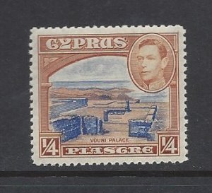 Cyprus 143 MNH 1938