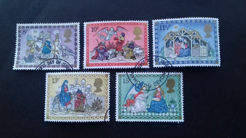 Great Britain 1979 Christmas Stamps Used