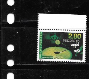 ANDORRA FR sc#436 1994 EUROPA mnh old xf excellent single stamp