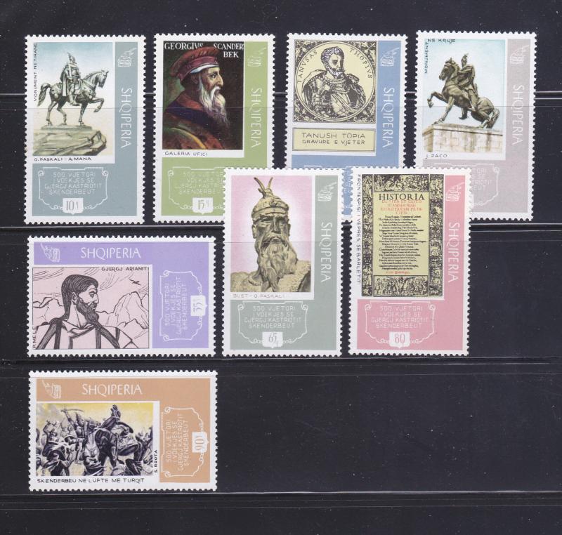 Albania 1110-1117 Set MNH Various (B)