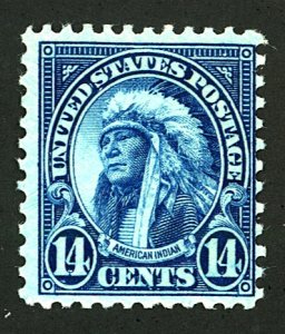 U.S. #695 MINT OG NH