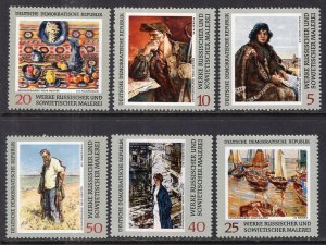 Germany DDR 1160-1165 Paintings MNH VF