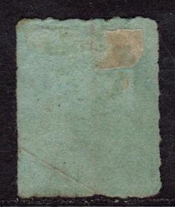 $US SC#RB11c used, VF, rouletted, corner crease, thin, CV. $160