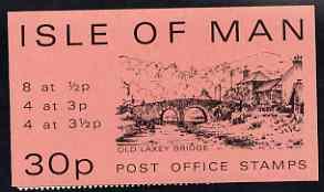 Isle of Man 1974 Old Laxey Bridge 30p stamp sachet (pink ...