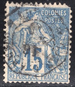 FRENCH COLONIES SCOTT 51