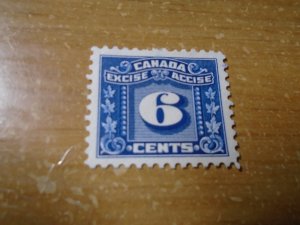 Canada Revenue Stamp  van Dam  #  FX67  no gum
