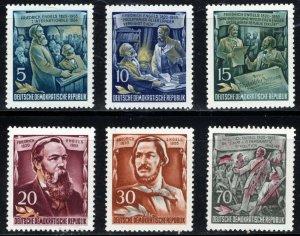 DDR #259-264 MNH CV$11.25