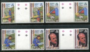 Tristan da Cunha 297-300, MNH Duke of Edinburgh's Awards, 25th Ann. 1981. x13745