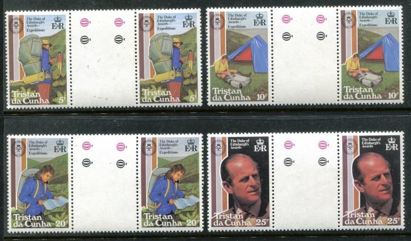 Tristan da Cunha 297-300, MNH Duke of Edinburgh's Awards, 25th Ann. 1981. x13745