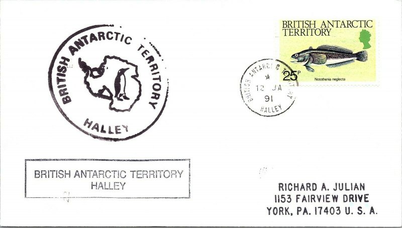 1991 British Antarctic Territory 156