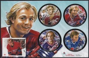 CANADA # 2944.03 GUY LAFLEUR HOCKEY STAMP on MAXIMUM CARD