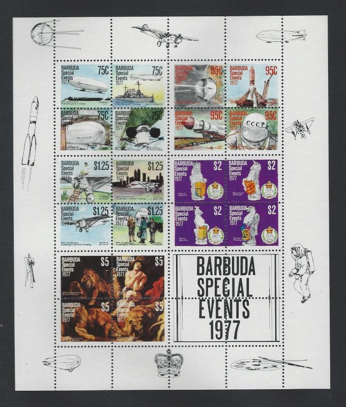 Barbuda souvenir sheet  mnh  SC  311a