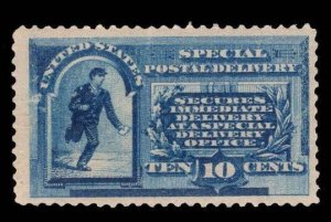 MOMEN: US STAMPS #E1 SPECIAL DELIVERY MINT OG H $575 LOT #82534-1