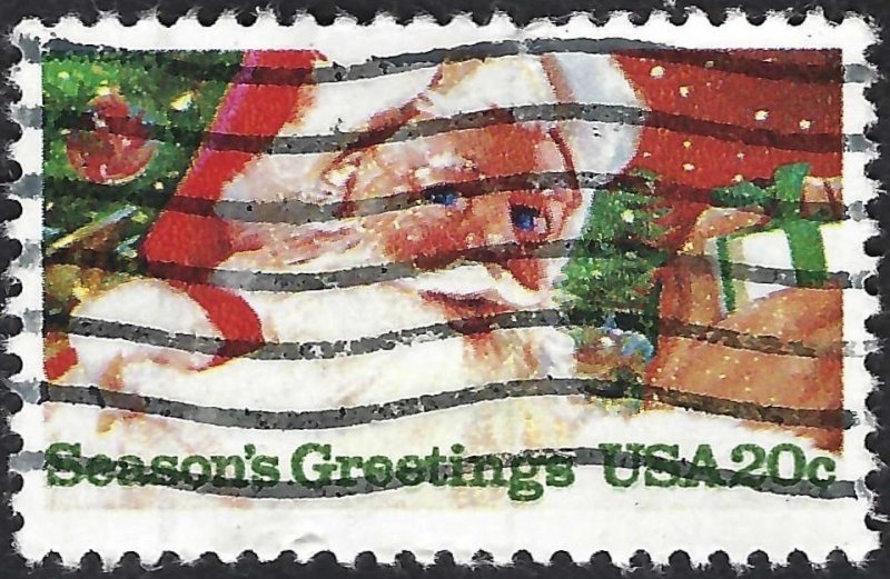 United States #2064 20¢ Santa Claus (1983). Used.