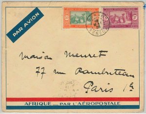 45221 - SENEGAL - POSTAL HISTORY - AIRMAIL COVER to FRANCE 1936 Aeropostale-