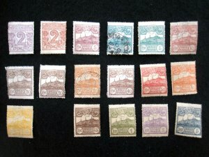 SAN MARINO - SCOTT# 40-42,44-45,50-51,57,59,61-62,66,71-72,76 - CAT VAL $1182.95