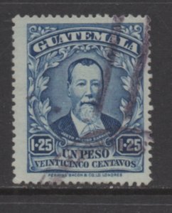 Guatemala  Scott# 217    used     singles