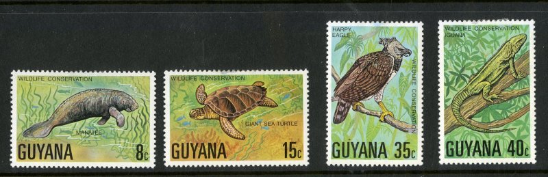 GUYANA 267-70  MH  SCV $13.00 BIN $6.00